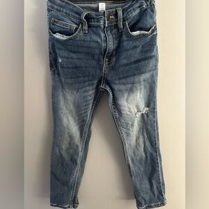 Boys size 8 Cat&Jack distressed jeans. Great condition. Worn once!
